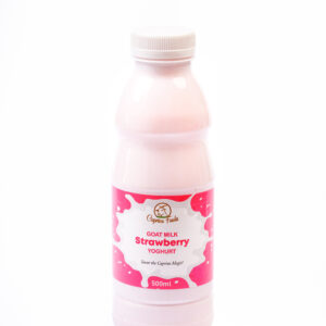 caprine goat yoghurt strawberry 500ml