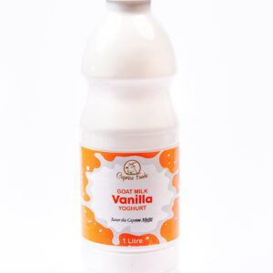caprine goat yoghurt vanilla 1l